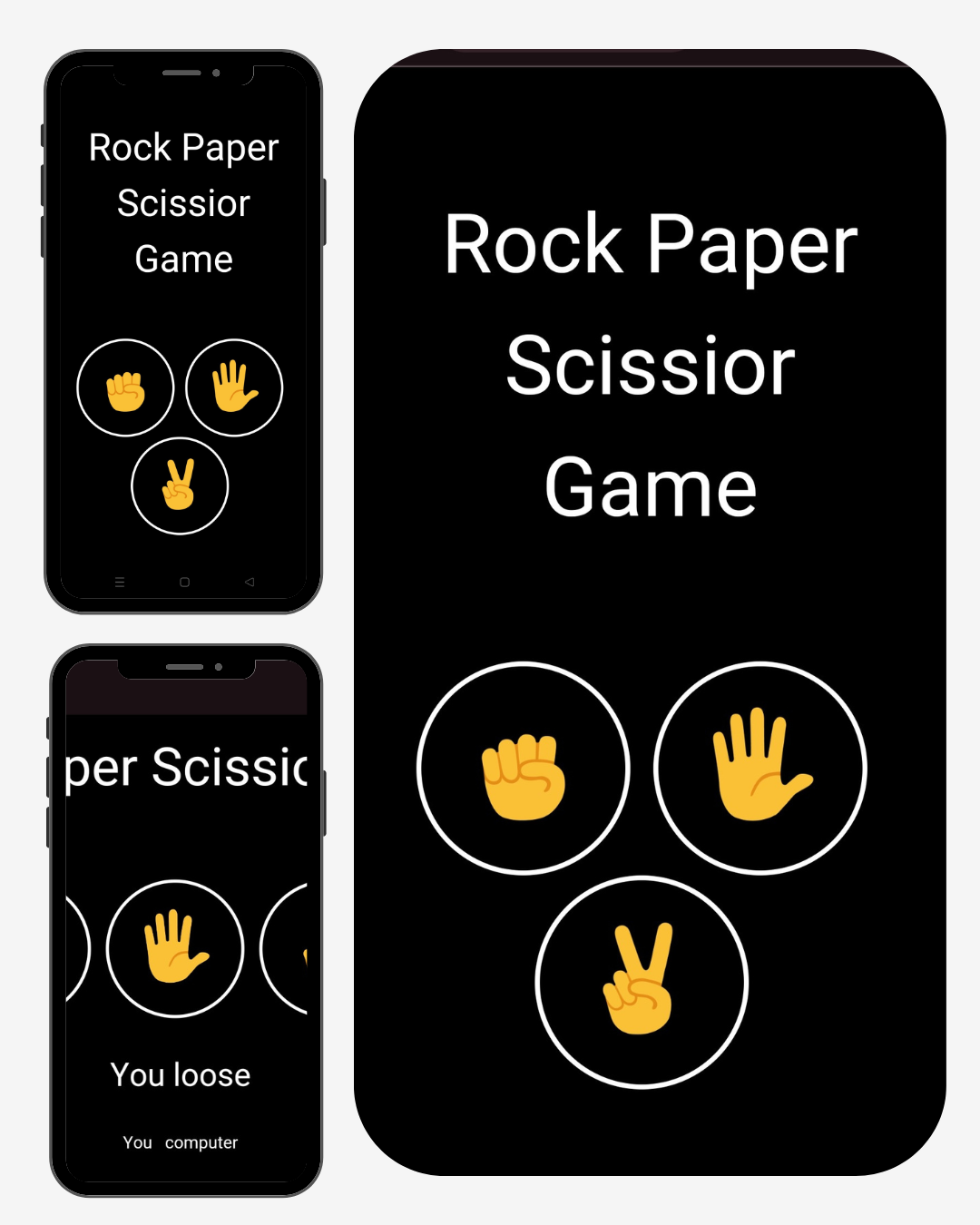 Rock-paper-scissors game